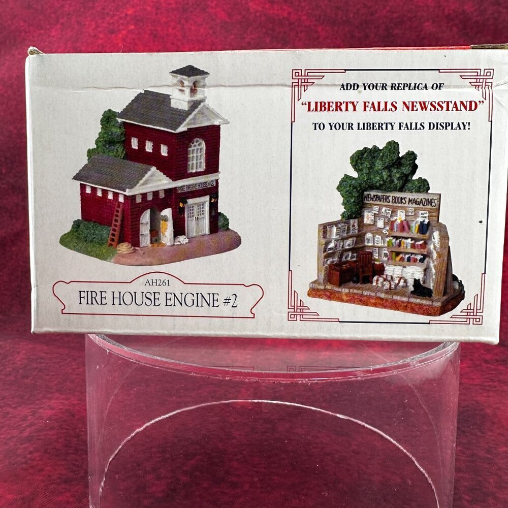 LIBERTY FALLS COLLECTION "FIRE HOUSE ENGINE # 2", AH261, NEW WITH OPEN BOX